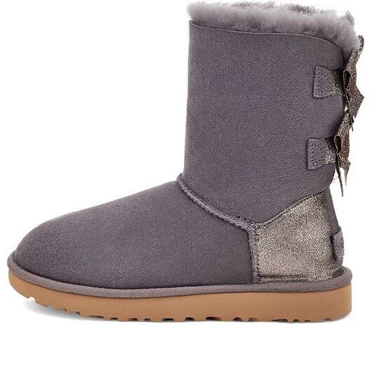 

Зимние ботинки Bailey Bow Glitz Ugg, серый