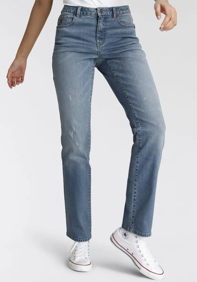 

Джинсы с высокой талией Alife & Kickin "Straight-Fit AileenAK", НОВАЯ КОЛЛЕКЦИЯ, синий