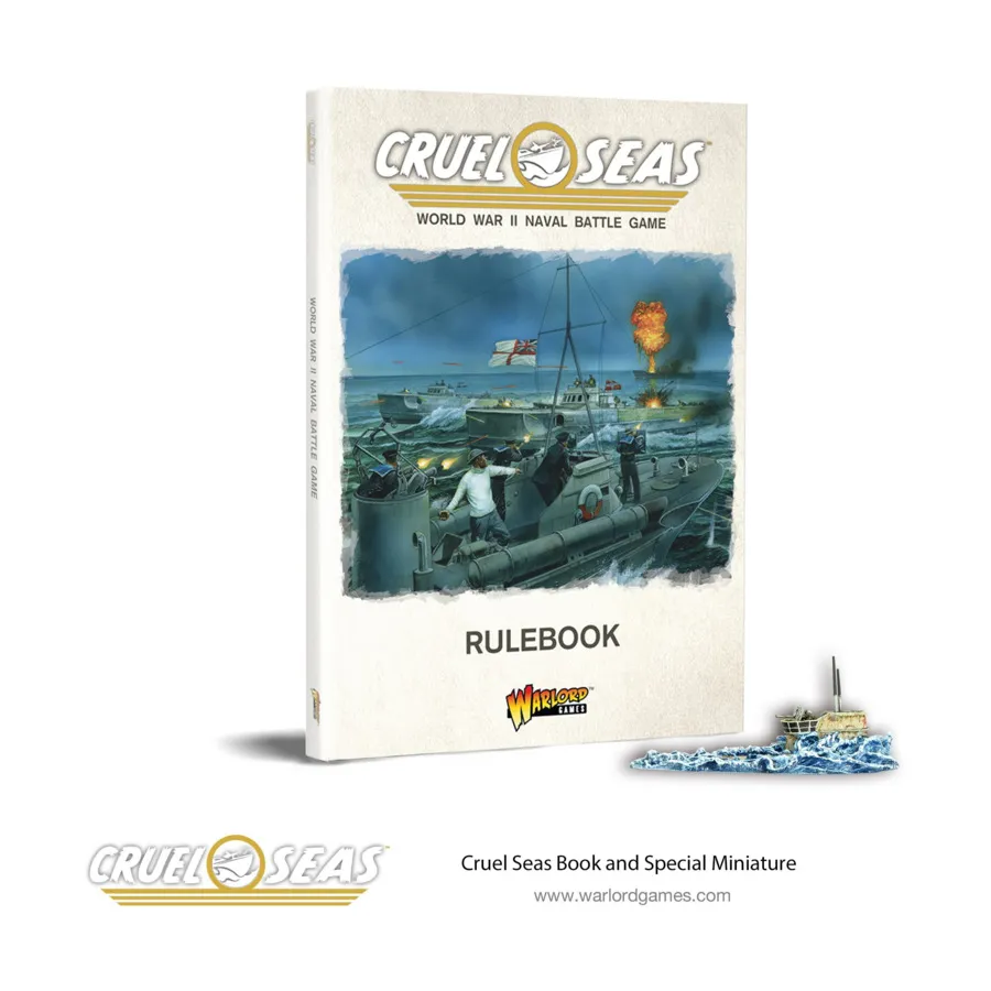 

Книга правил Cruel Seas со специальной миниатюрой Das Boot, Cruel Seas (1/300)