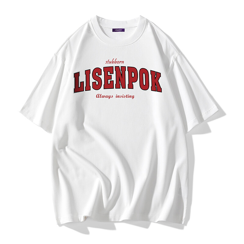 

LISENPOK Футболка унисекс, Черный вместо белого