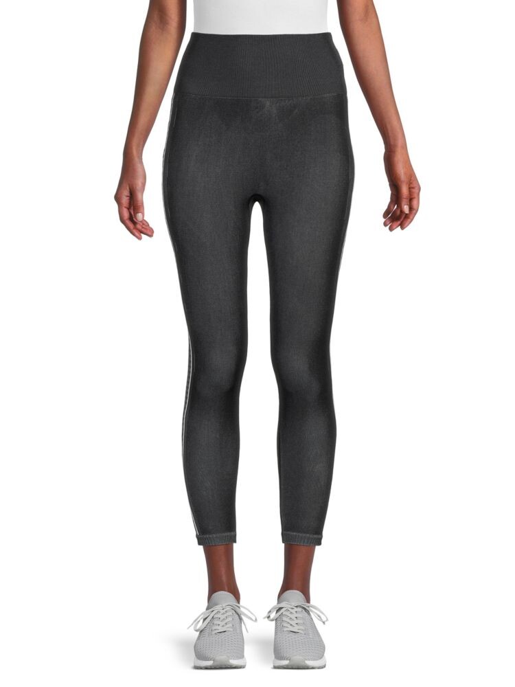 

Текстурированные леггинсы DKNY, черный