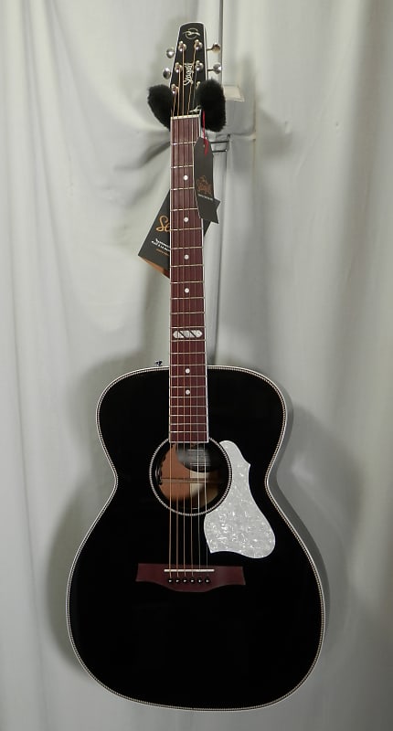 

Акустическая гитара Seagull 047734 Artist Ltd. Tuxedo Black Anthem EQ acoustic electric guitar