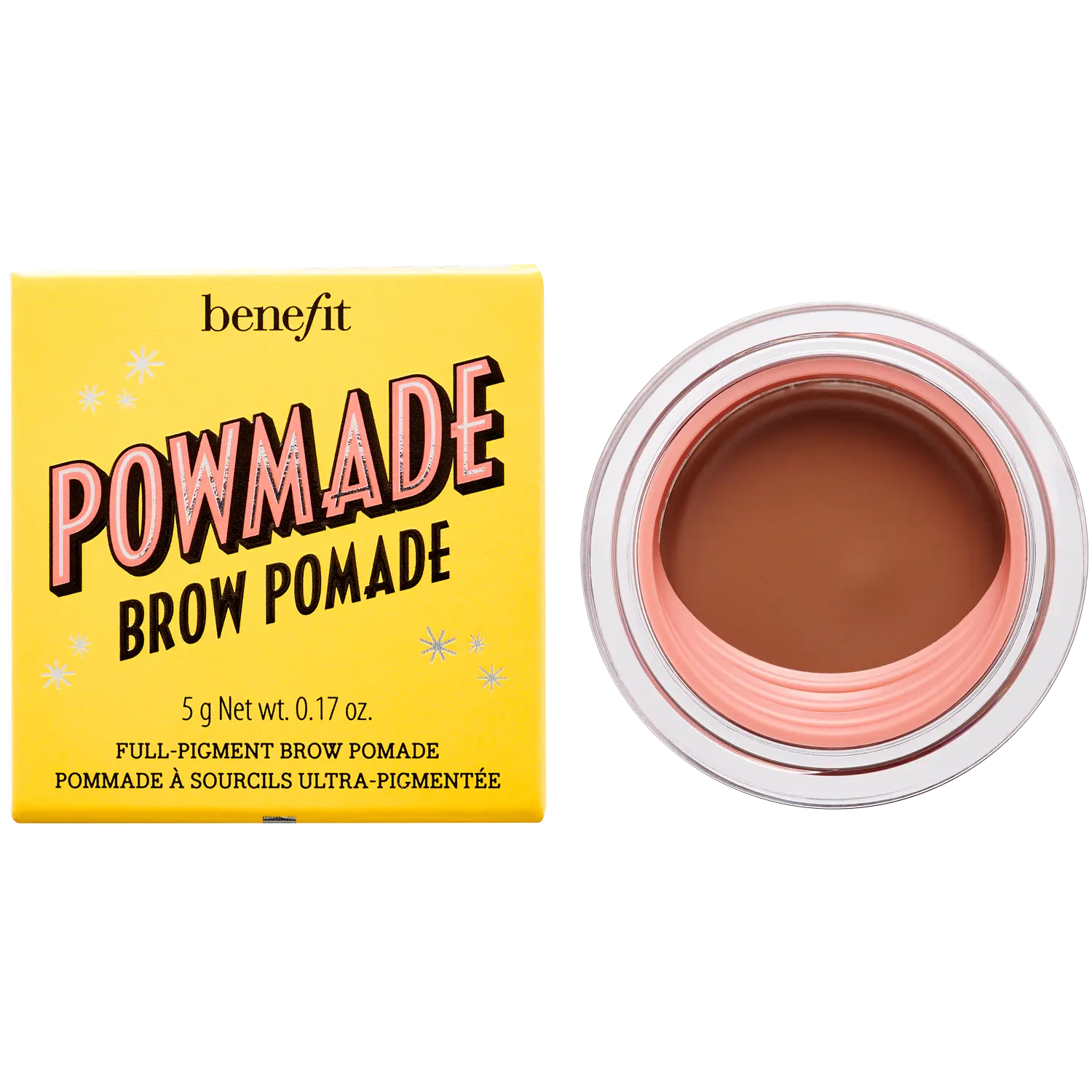 

Кремовая помада для бровей 03 теплый светло-коричневый Benefit Powmade, 5 гр