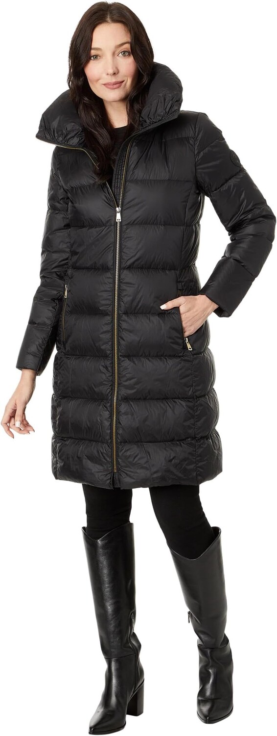 

Толстовка 3/4 Down Roll Out Hoodie LAUREN Ralph Lauren, черный