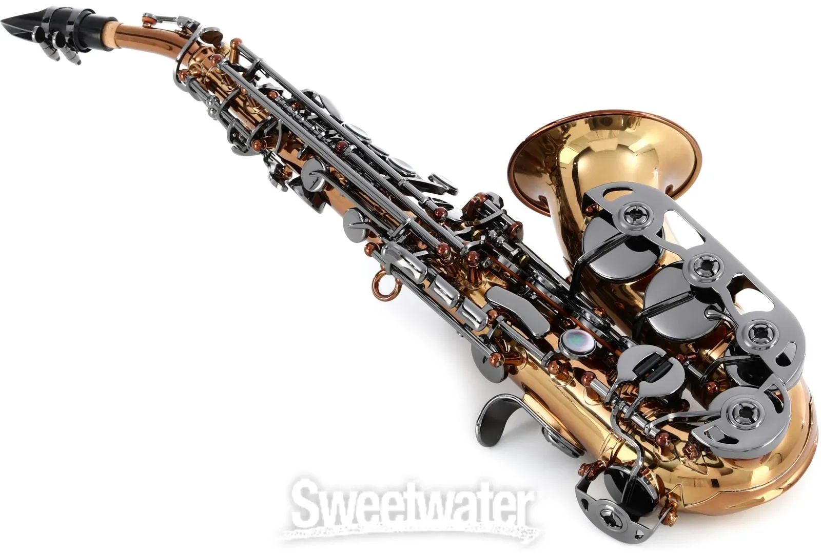 Саксофон-сопрано Growling Sax Origin Gen 3 — изогнутый — коричневое золото  и черный никель – заказать с доставкой из-за рубежа через онлайн-сервис  «CDEK.Shopping»