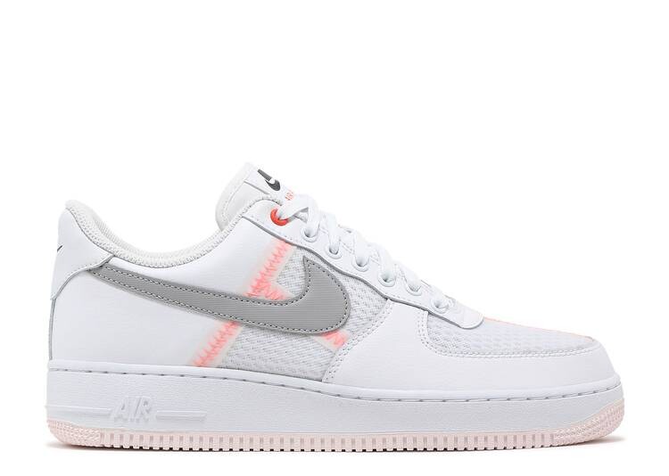 

Кроссовки Nike AIR FORCE 1 LOW 'TRANSPARENT WHITE GREY',, Белый