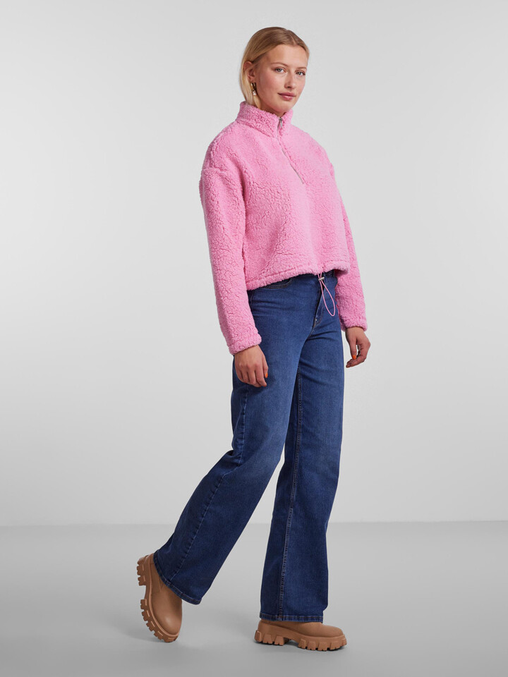 

Свитер Pieces Fleece Ferna, розовый