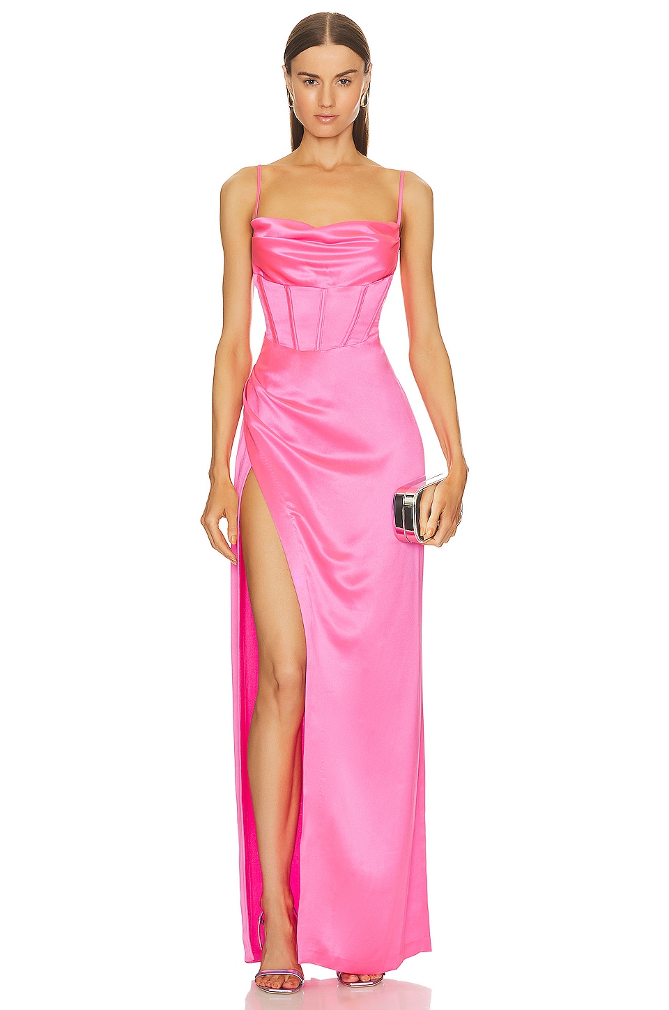 Платье retrofete Rosa, цвет Hyper Pink платье retrofete phoebe цвет knockout pink