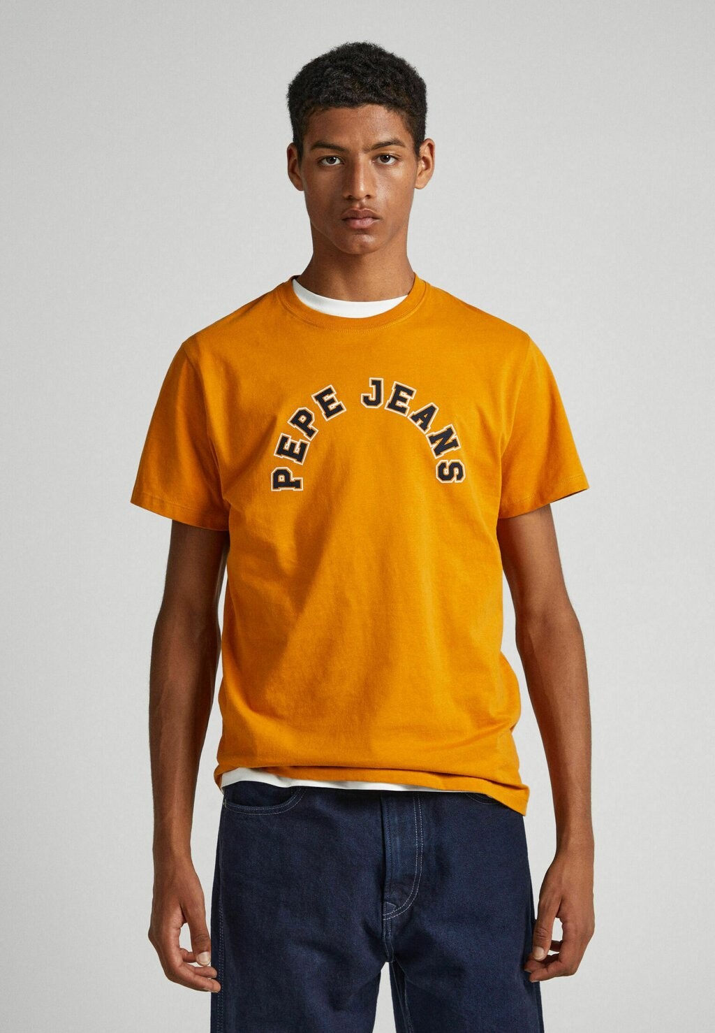 

Футболка с принтом Westend Pepe Jeans, цвет ochre yellow