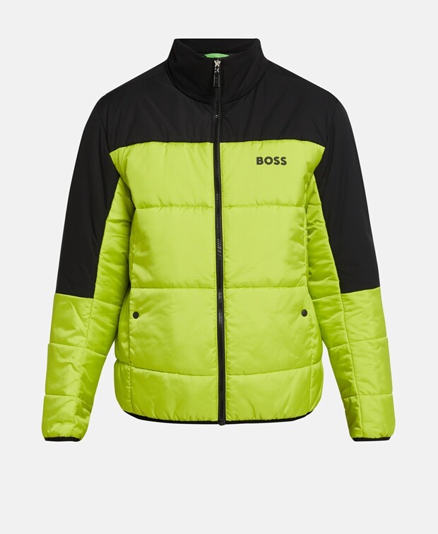 

Зимняя куртка Boss Green, зеленое яблоко