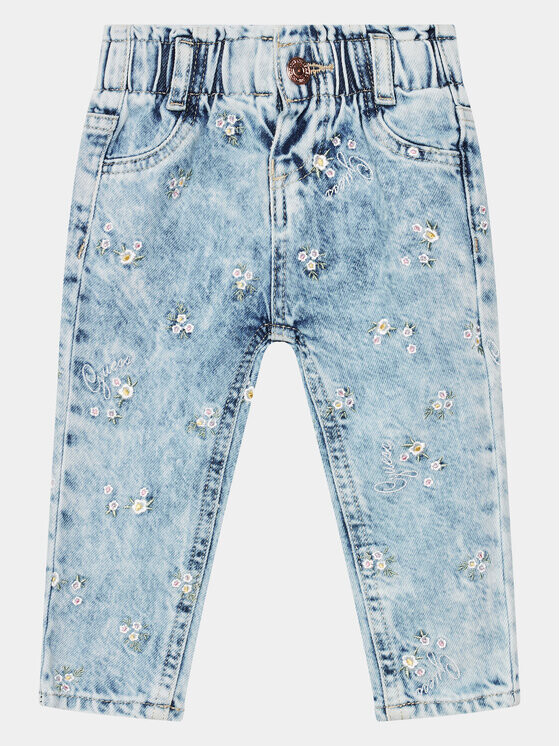 

Джинсы свободного кроя Guess, синий