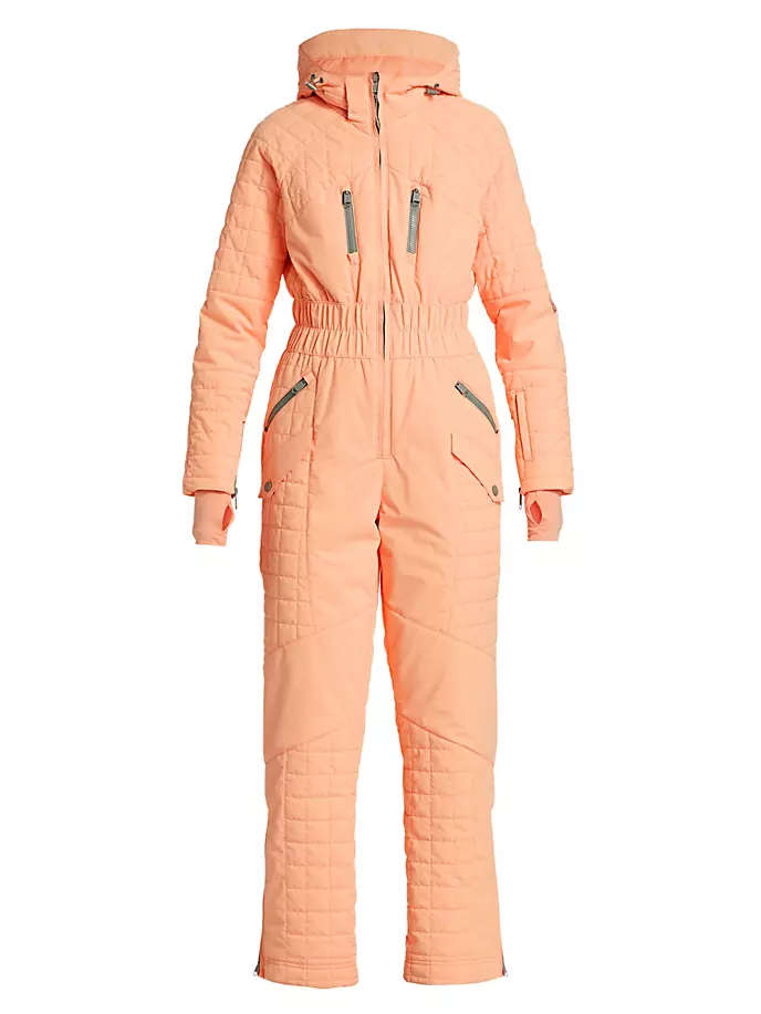 

Стеганый лыжный костюм All Prepped Free People, цвет winter melon