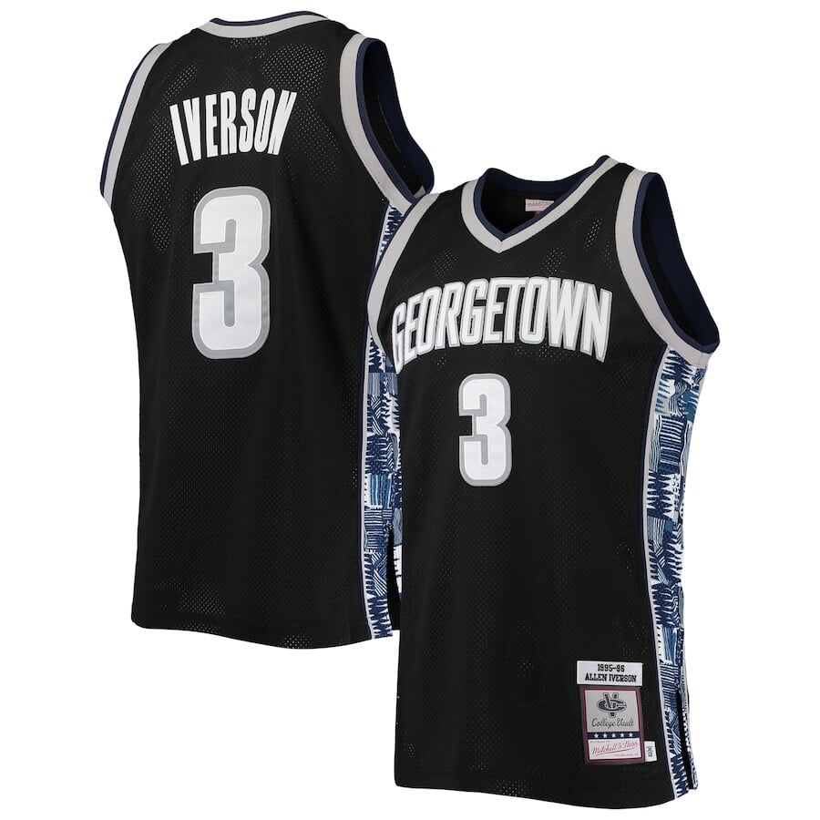

Джерси Mitchell & Ness Georgetown Hoyas, черный