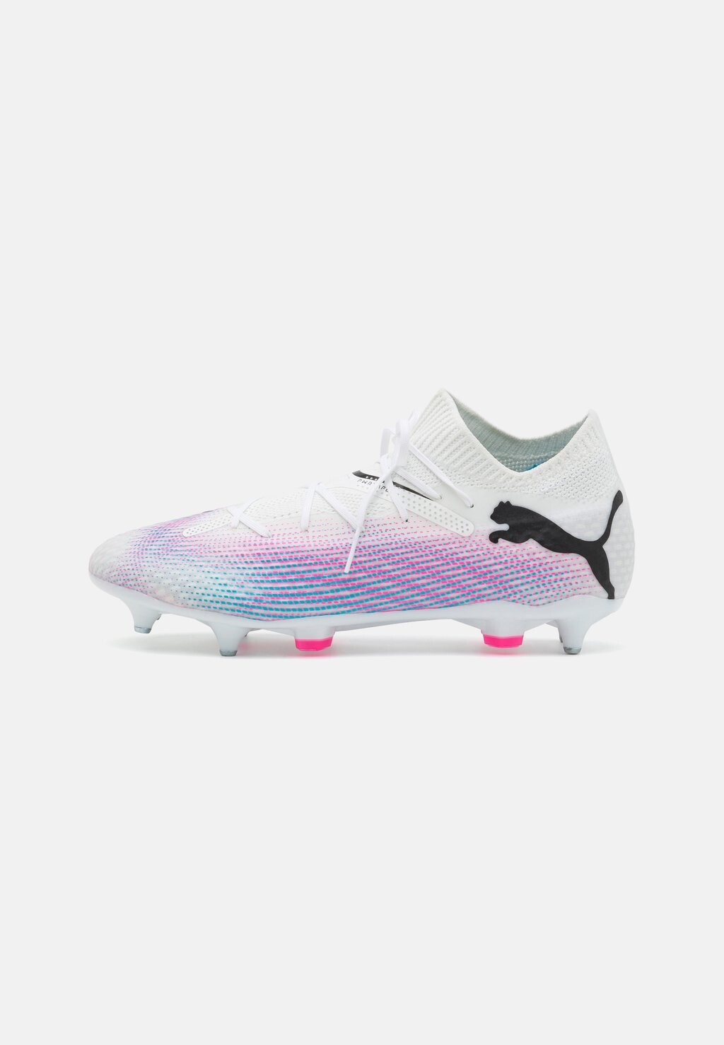 

футбольные бутсы с шипами Future 7 Pro Mxsg Puma, цвет white/black/poison pink