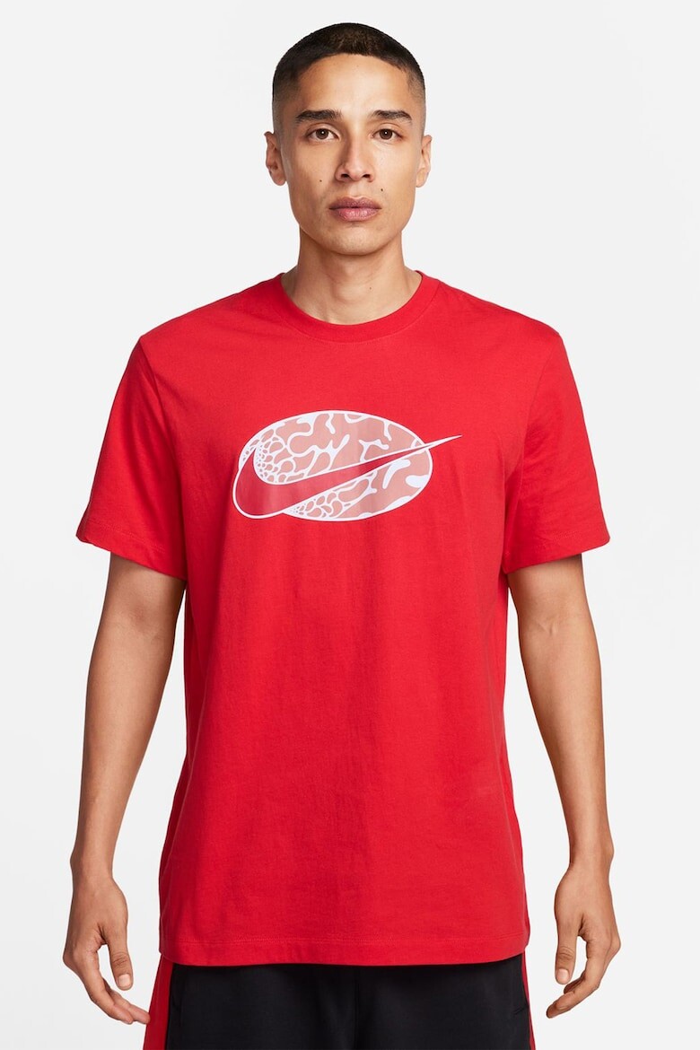 

Футболка с логотипом-галочкой Nike, красный