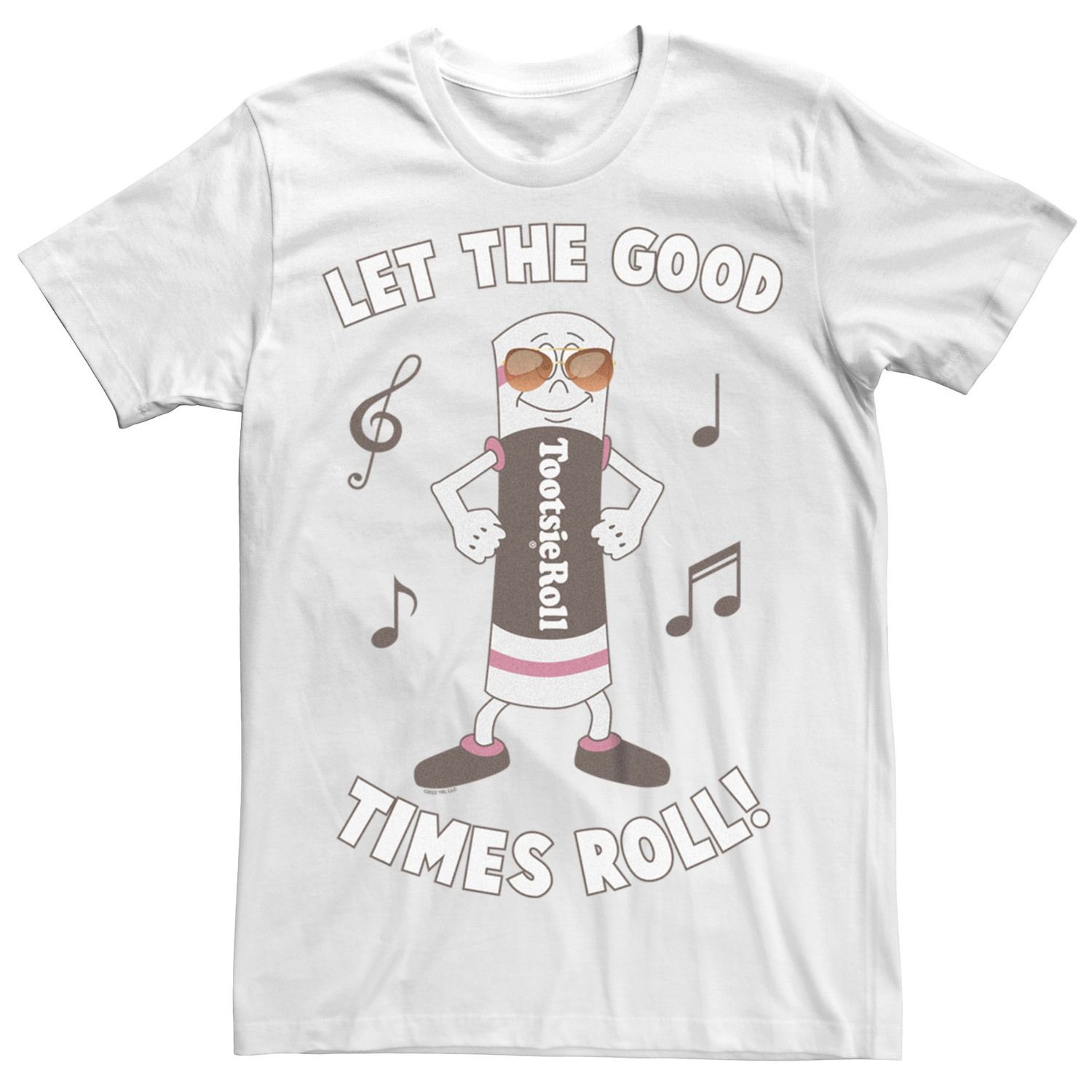 Мужская футболка Tootsie Roll Let Good Times Roll Licensed Character offspring offspringthe let the bad times roll