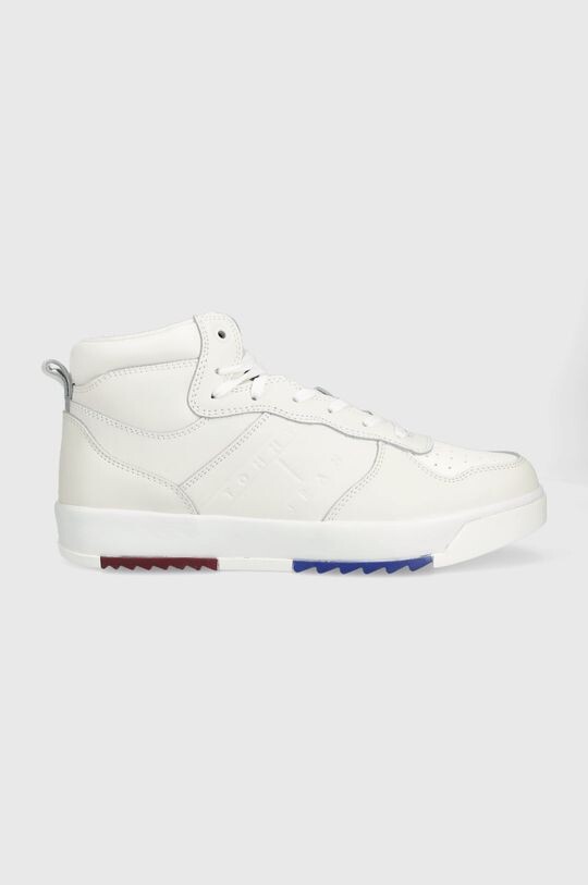 

Кроссовки Leather Basket Midcut Tommy Jeans, белый