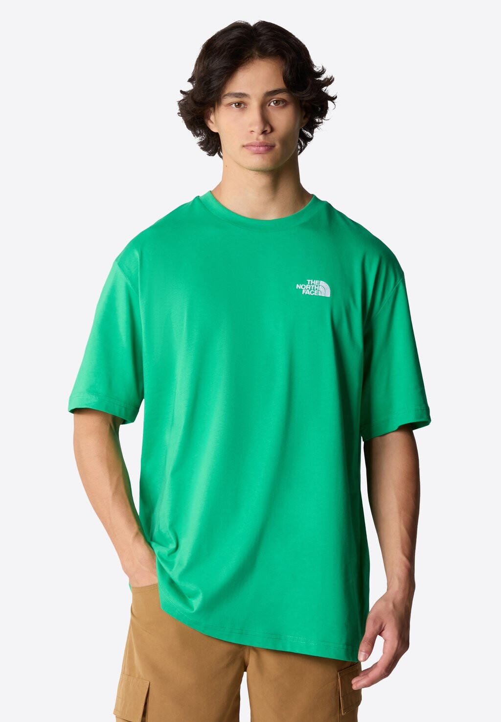 

Футболка с принтом ESSENTIAL The North Face, цвет optic emerald