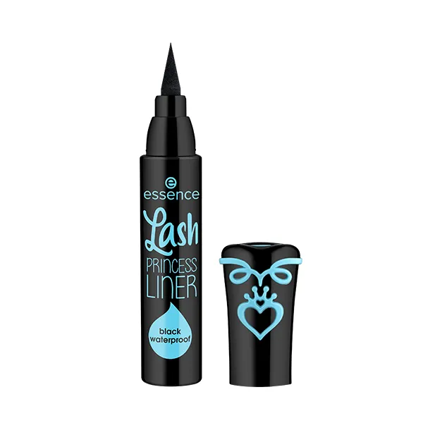 

Черная водостойкая подводка для глаз Lash Princess Eyeliner Waterproof Essence, 1 UD