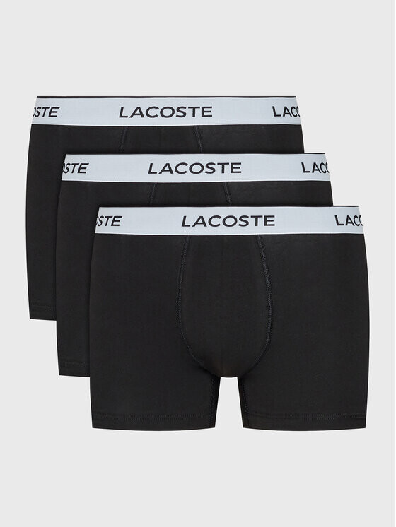 

Комплект из 3 боксеров Lacoste, черный