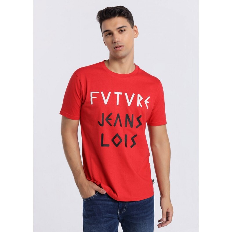 

Футболка Lois Jeans 133332-15720-3307, красный