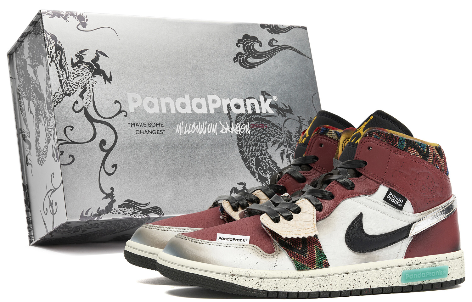

Jordan Air Jordan 1 винтажные баскетбольные кроссовки мужские, White/ Red/ And Black