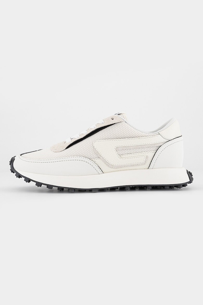 

Туфли S-Racer из кожи и замши Diesel, черный
