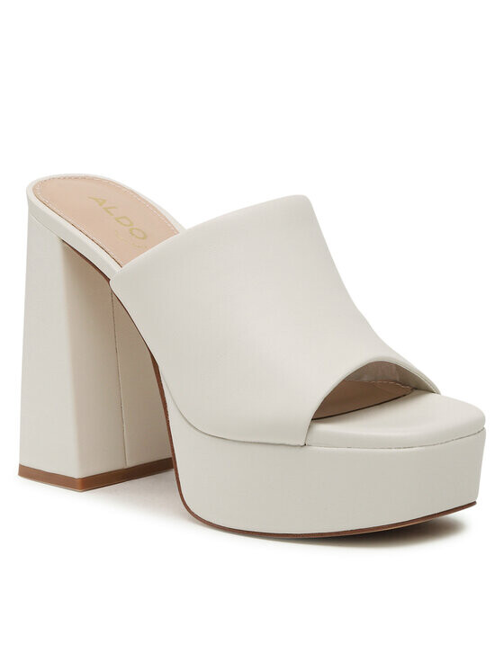

Белые мюли Aldo, экрю