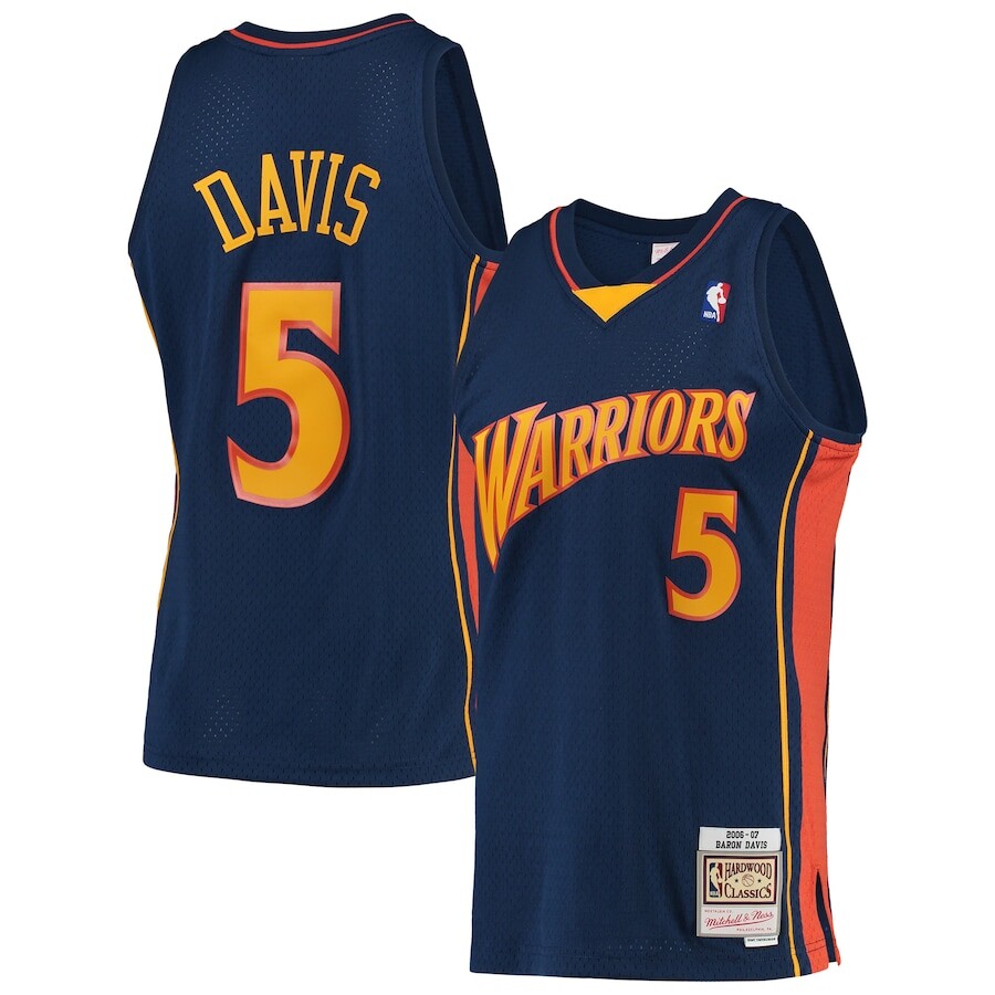 

Джерси Mitchell & Ness Golden State Warriors, нави