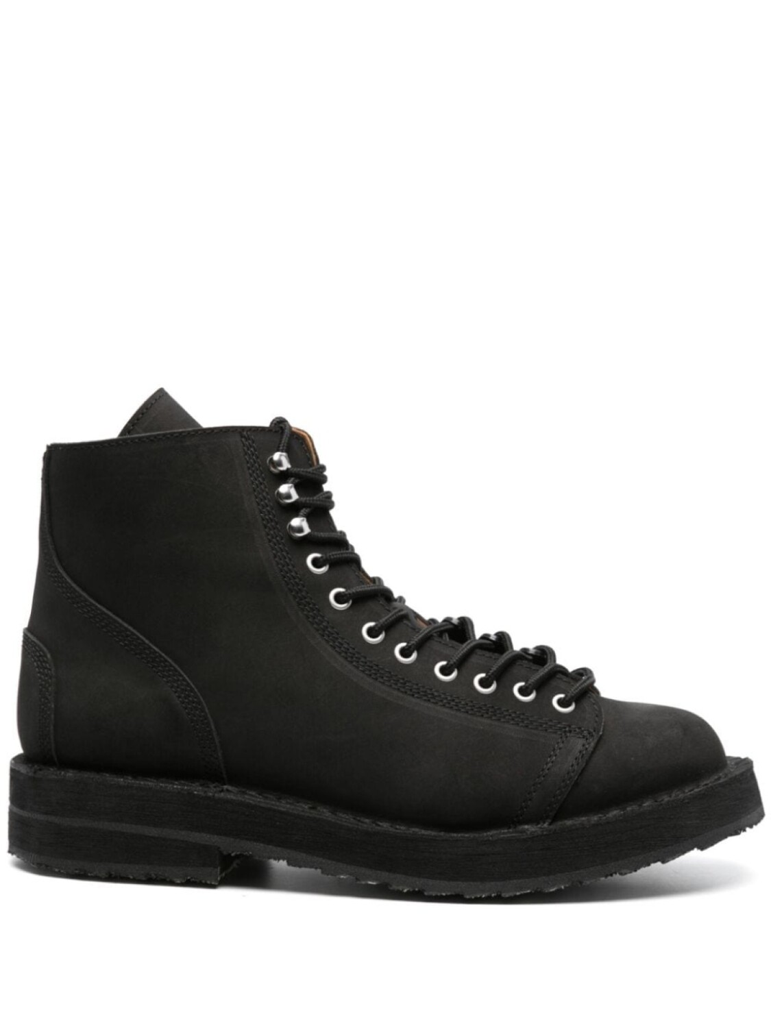 

Yohji Yamamoto ботинки на шнуровке, черный