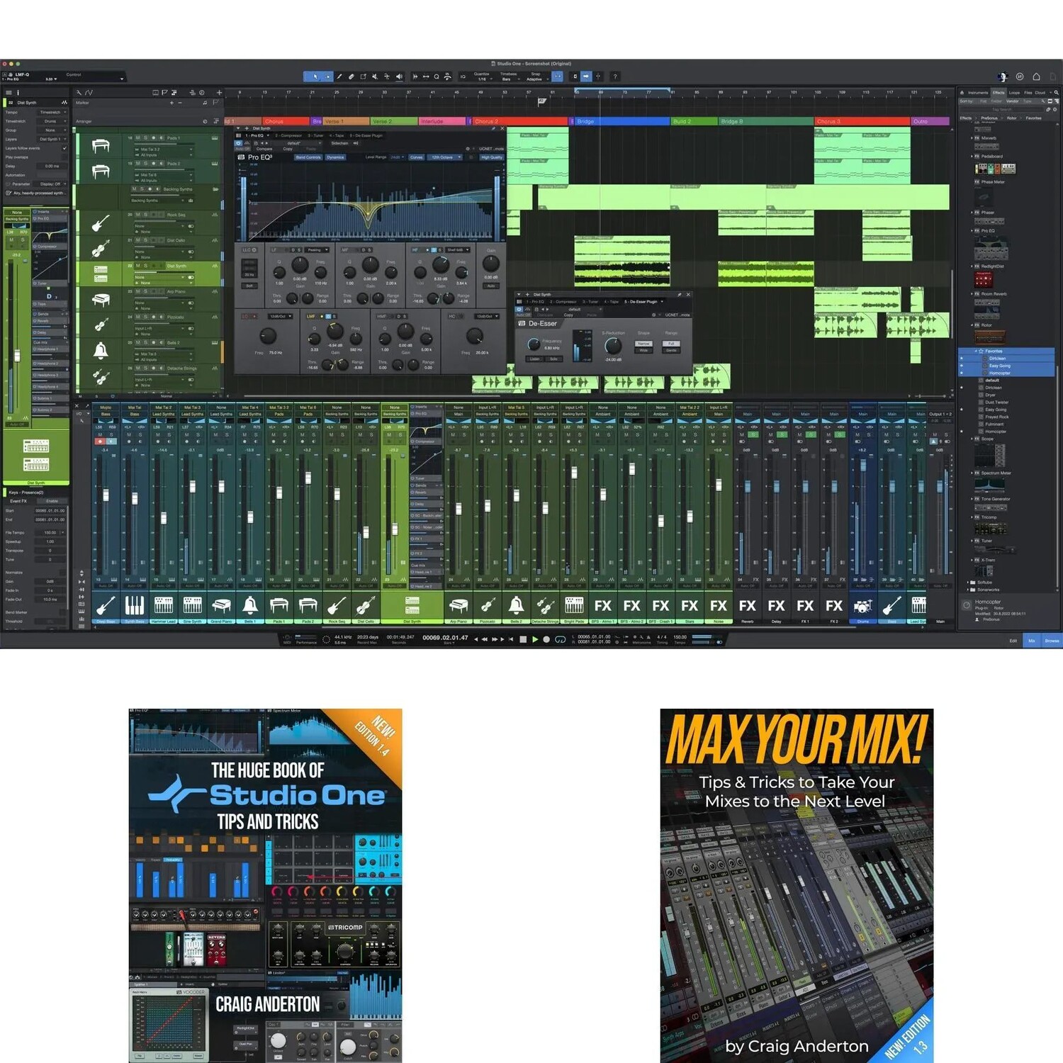 

Комплект электронных книг PreSonus Studio One 6 Artist
