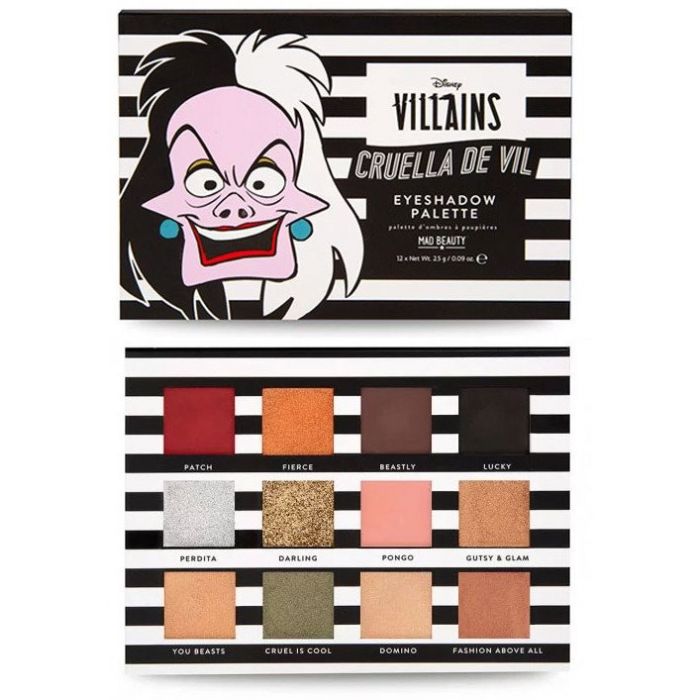 цена Тени для век Paleta de Sombras Disney Cruella De Vil Mad Beauty, Multicolor