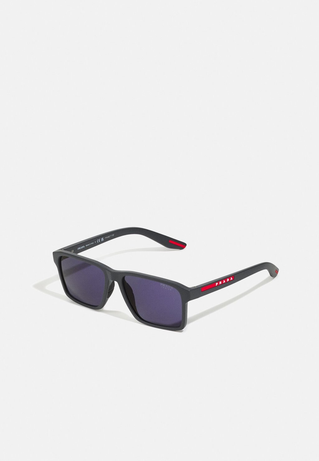 

Солнцезащитные очки Prada Linea Rossa, цвет grey rubber