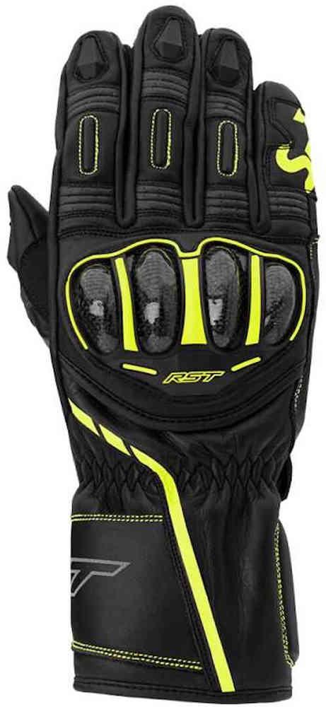 Мотоциклетные перчатки S1 RST, черный желтый мотоциклетные перчатки fulcrum rst черный