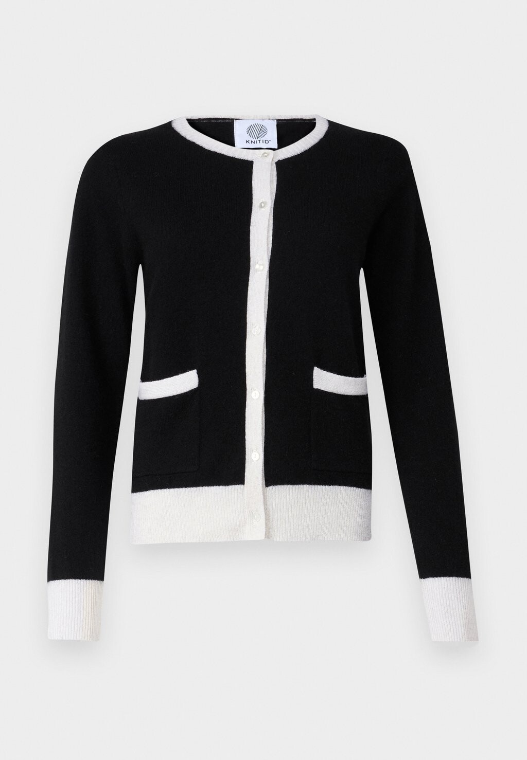 

Кардиган CONTRAST LOUNGE CARDI KNITID, черный