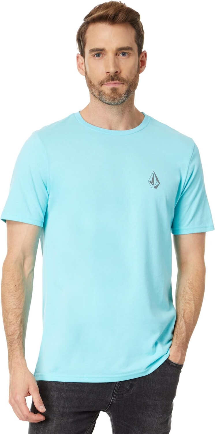 

Футболка с короткими рукавами Stone Tech Volcom, цвет Neon Blue