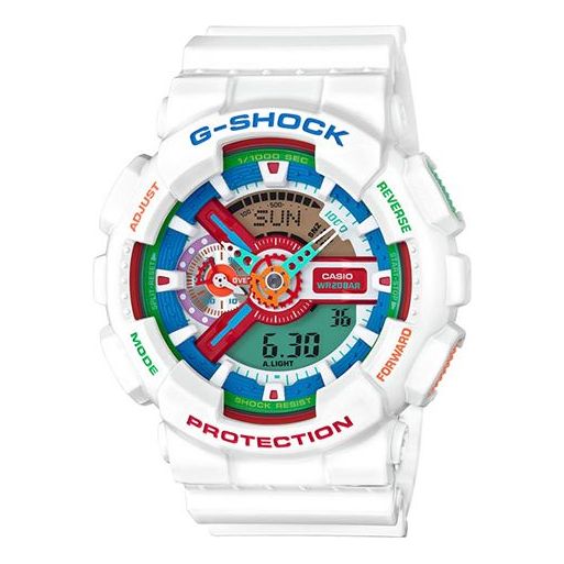 Часы CASIO G-Shock Analog-Digital 'White', белый