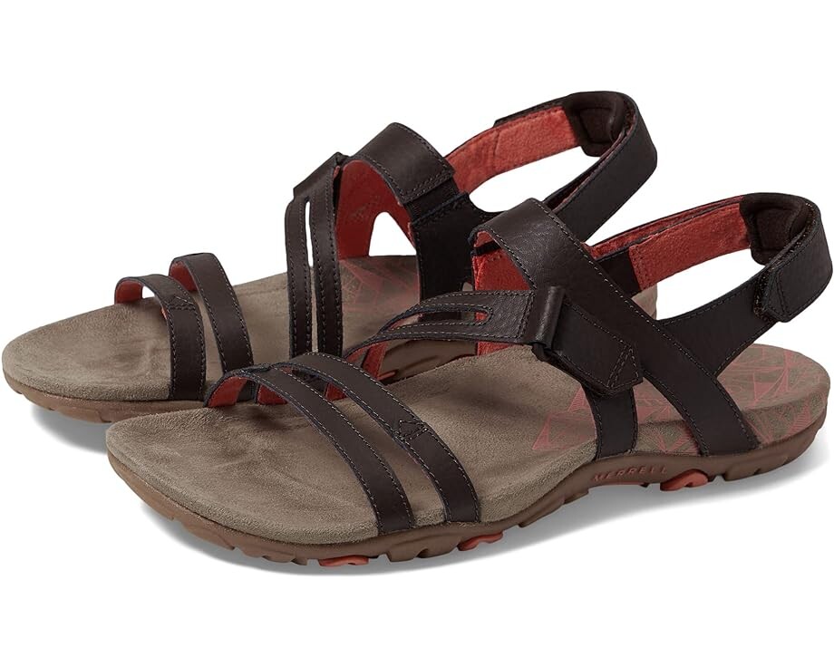 

Сандалии Merrell Sandspur Rose Convert, цвет Espresso/Coral