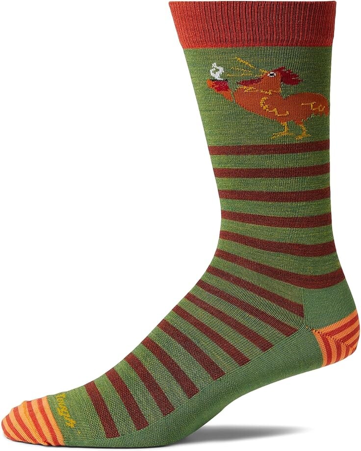 

Носки Darn Tough Vermont Animal Haus Crew Lightweight, цвет Willow
