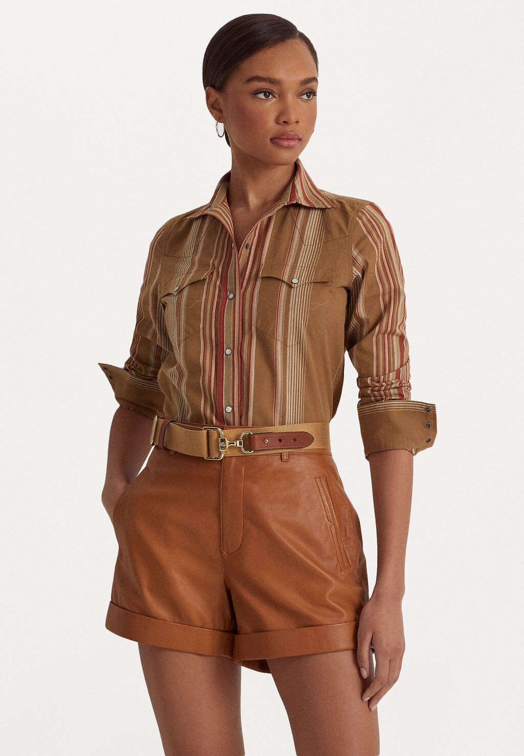 

Блуза на пуговицах Lauren Ralph Lauren