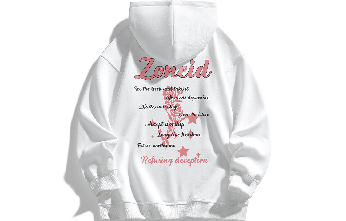 

ZONEiD Толстовка унисекс, Бордовый (на флисовой подкладке)