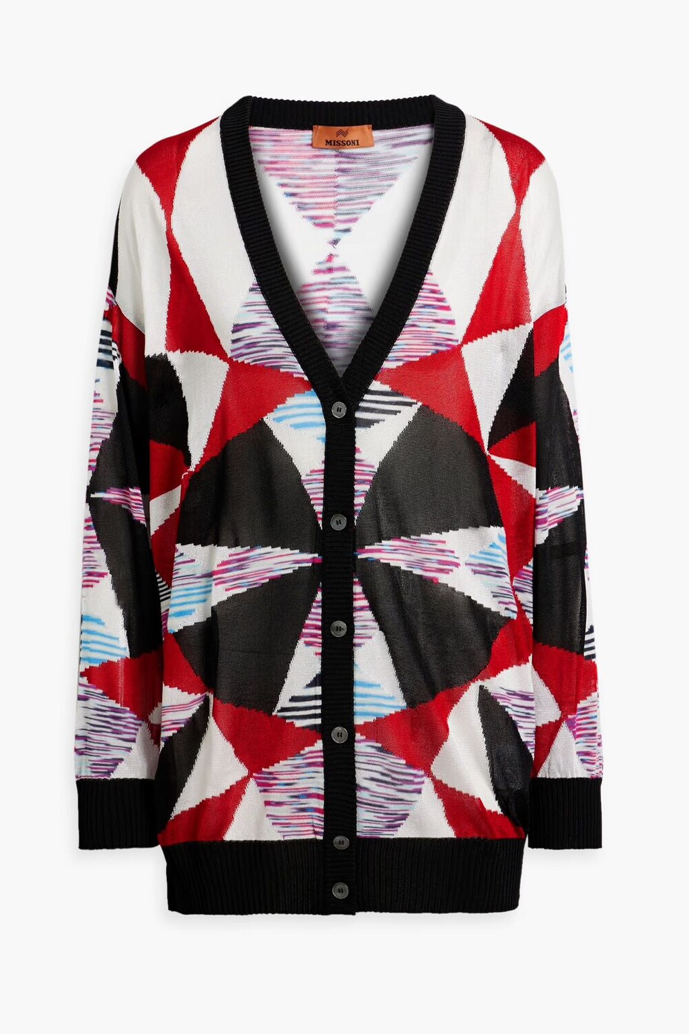 

Кардиган крючком Missoni, красный