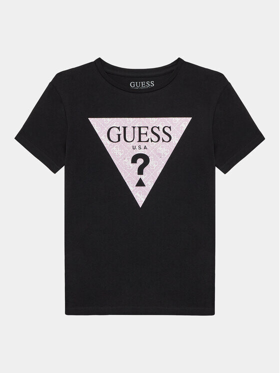 

Футболка стандартного кроя Guess, черный