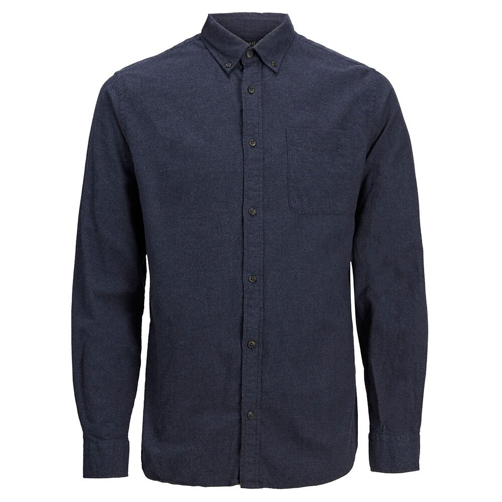 

Рубашка с длинным рукавом Jack & Jones Classic Melange, синий