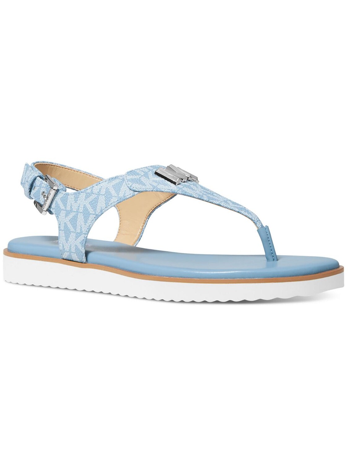 

Женский регулируемый ремешок на щиколотке с логотипом Jilly MICHAEL Michael Kors, цвет Chambray