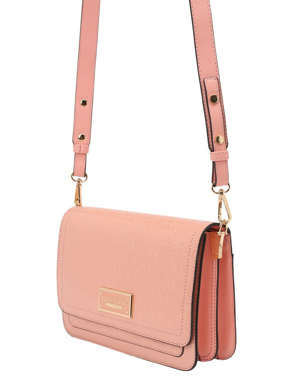

Сумка через плечо River Island, светло-розовый