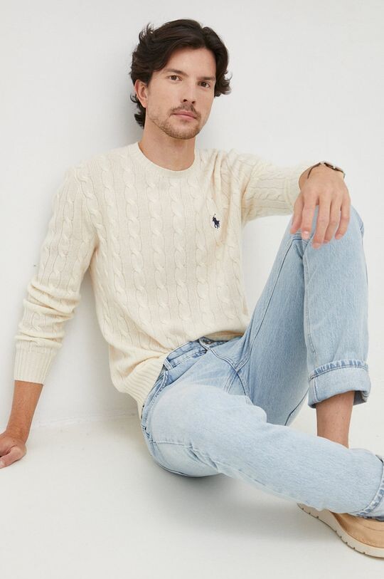 

Свитер Polo Ralph Lauren, бежевый