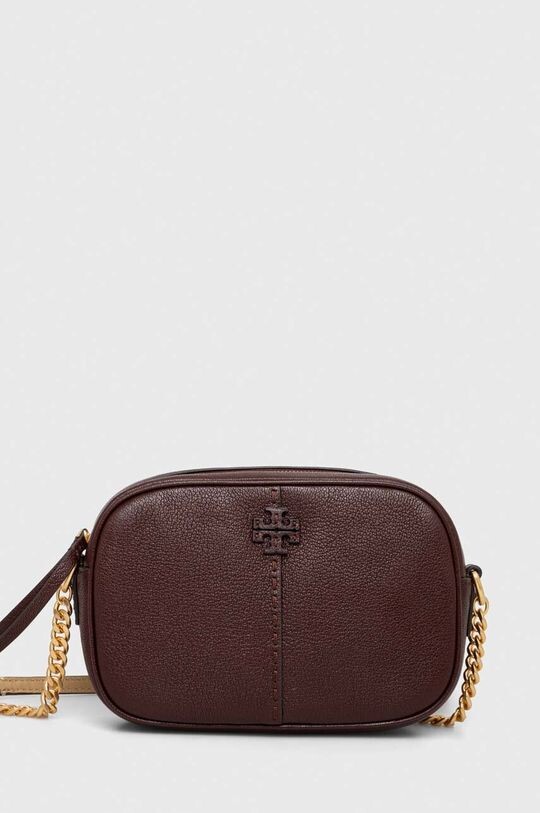 

Кожаная сумочка Tory Burch, бордовый