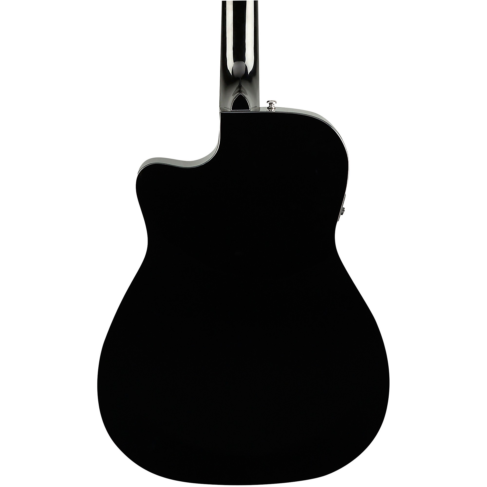 Концертная акусто-электрическая гитара Fender CC-60SCE, черная