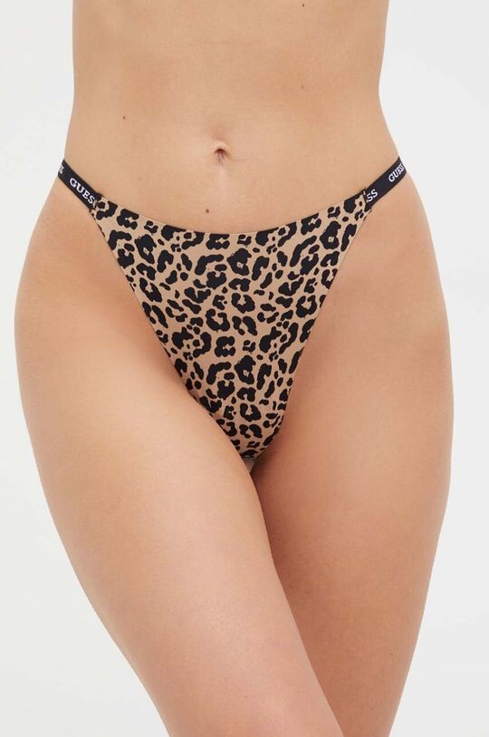 

Угадай стринги Guess, бежевый